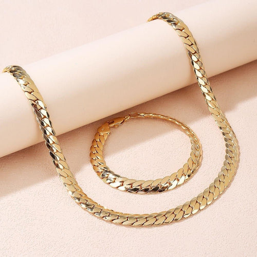 Bracelet Chaîne Dorée